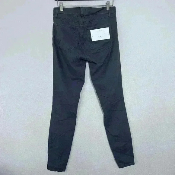 ANN TAYLOR LOFT Skinny Leg Mid Rise Gray Womens Size 28 / 6 Legging - Picture 6 of 6